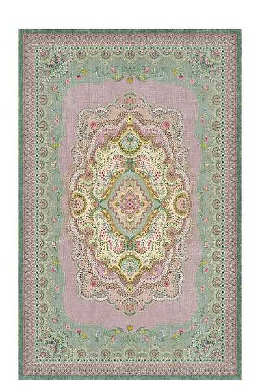 Pip Studio Tapis Majorelle Par Pip Lilas/Vert Tapis Rectangulaires