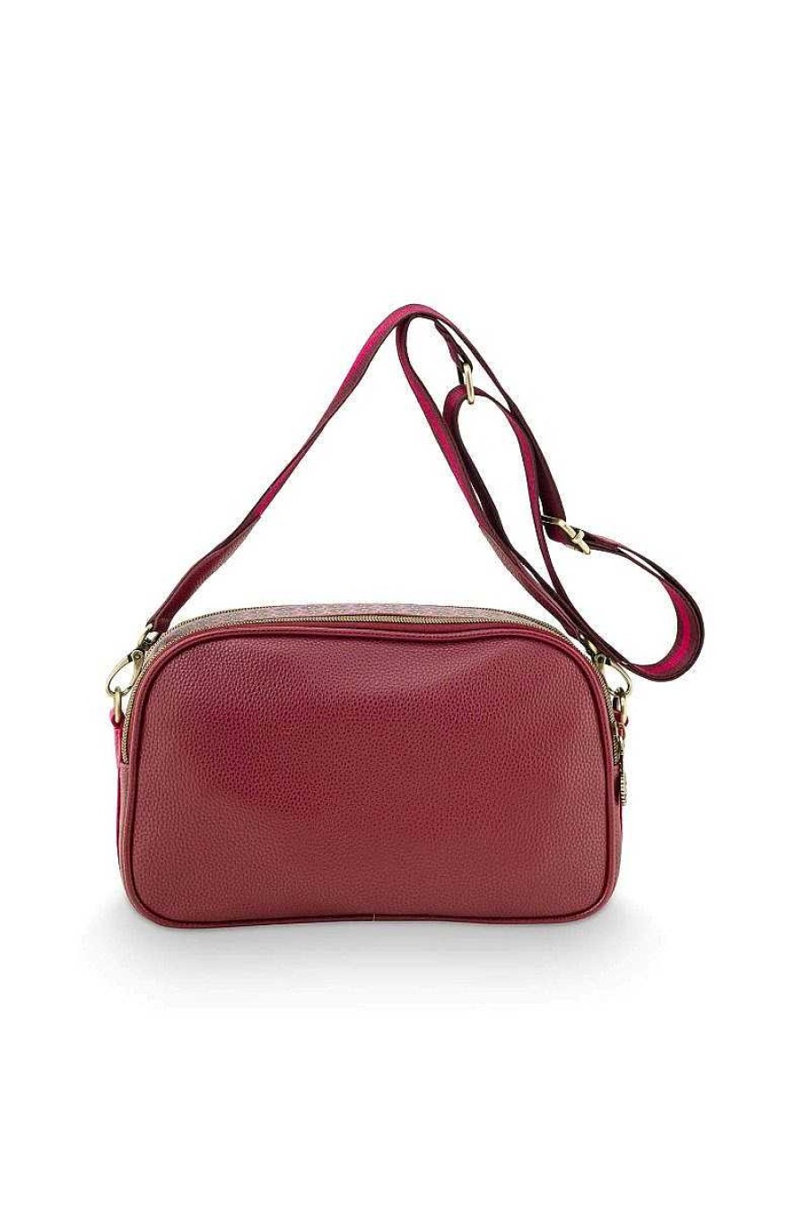 Pip Studio Sac Bandouliere Uni Rouge Sacs Et Valises