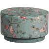 Pip Studio Stool Low Good Nightingale Green Poufs