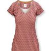 Pip Studio Haut A Manches Courtes Tegola En Coloris Rose T-Shirts