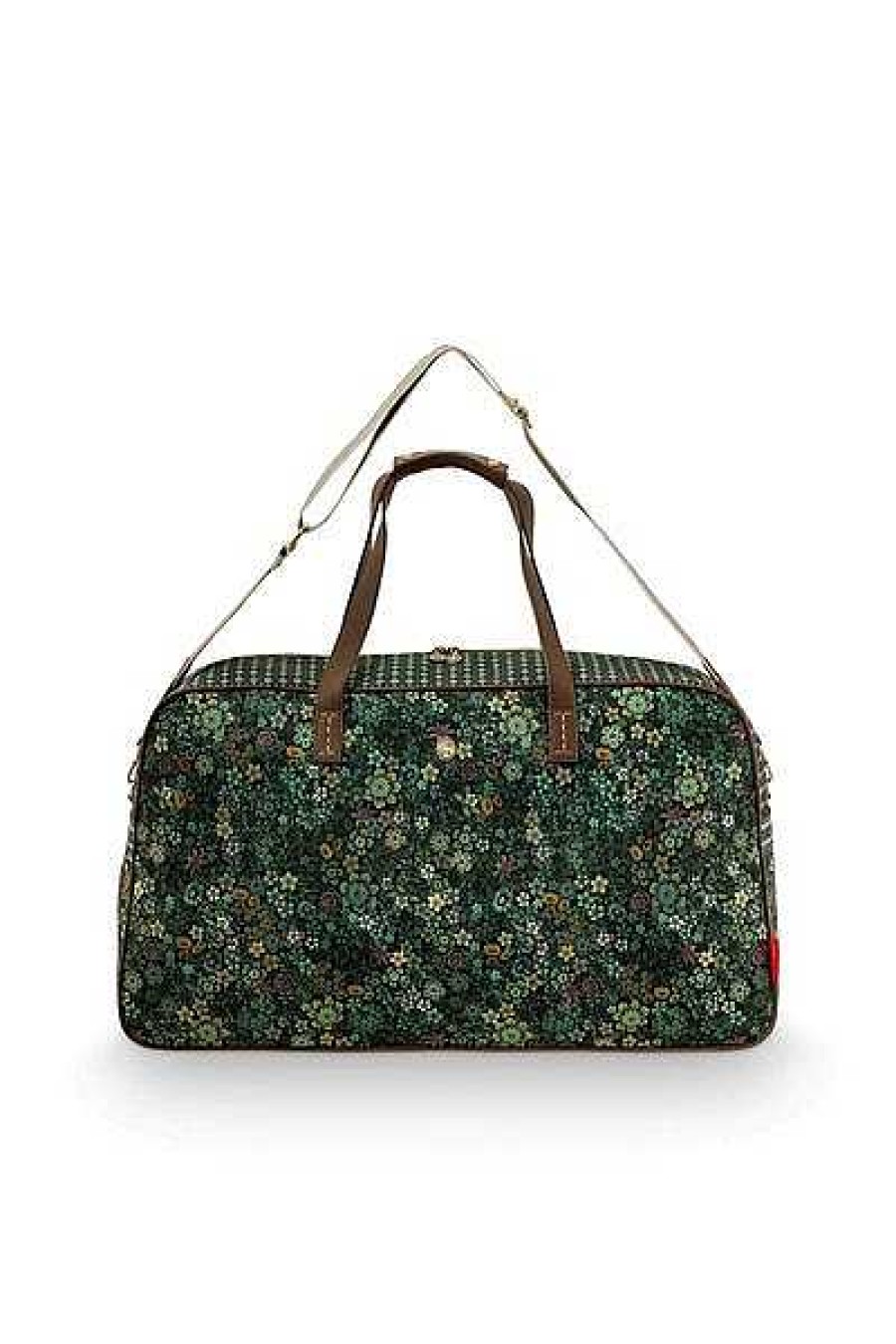 Pip Studio Sac Week-End Grande Taille Tutti I Fiori Vert Sacs Et Valises