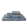 Pip Studio Grande Serviette De Bain Secret Garden Bleu 70X140 Serviettes De Toilette