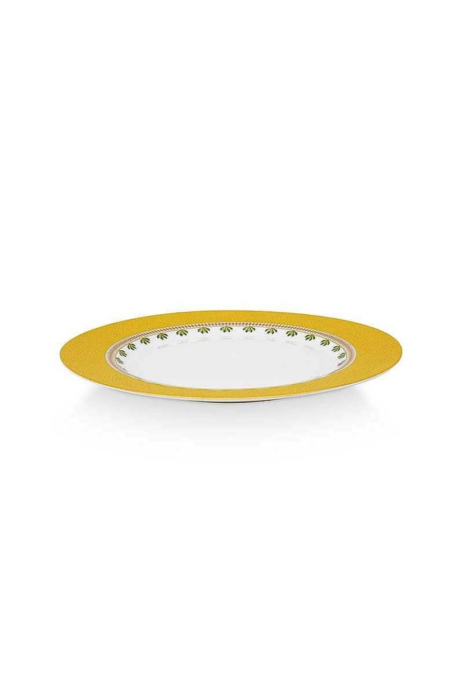 Pip Studio Assiette Plate La Majorelle En Coloris Jaune 26,5 Cm Tous Collections