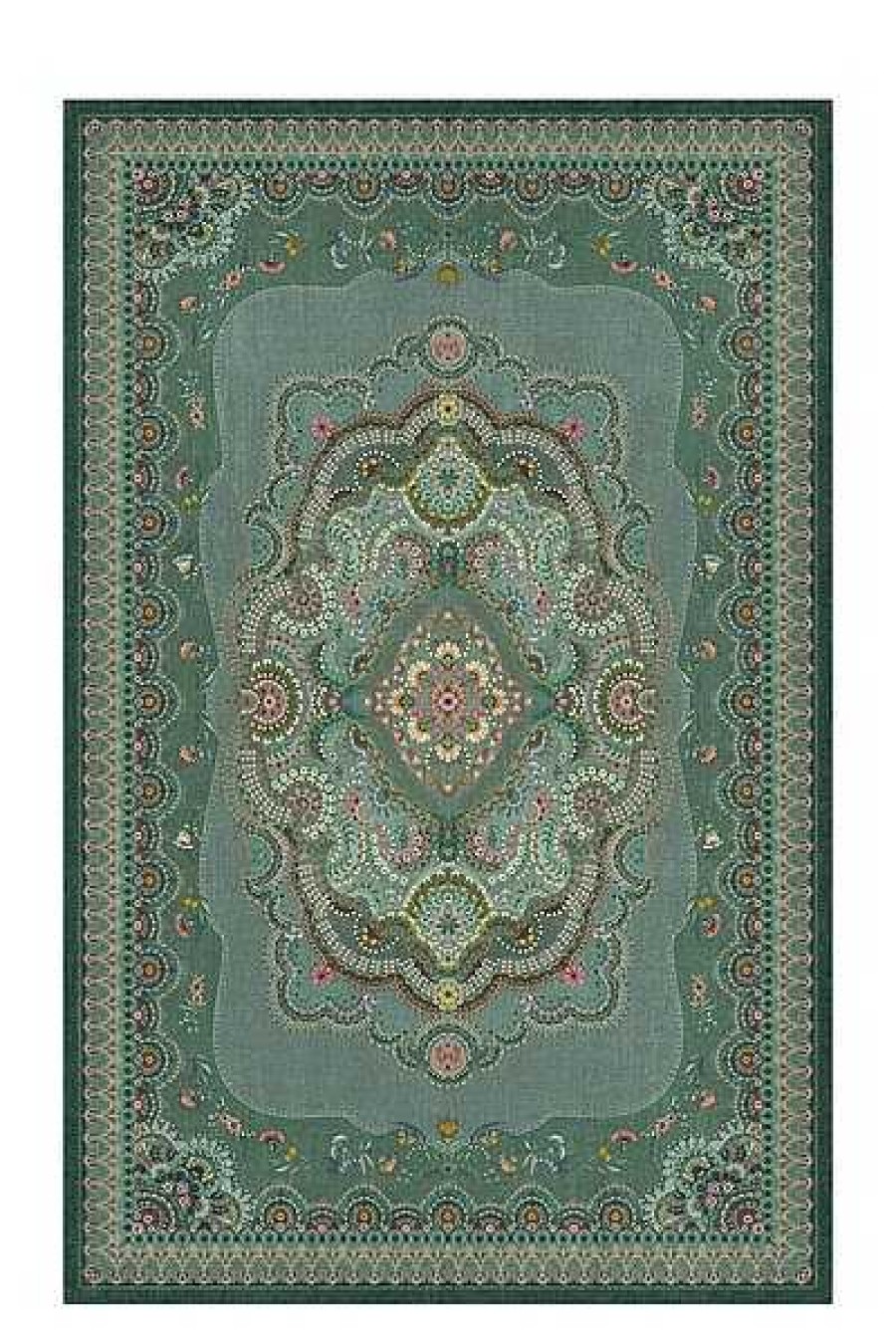 Pip Studio Tapis Majorelle Par Pip Vert Tapis Rectangulaires