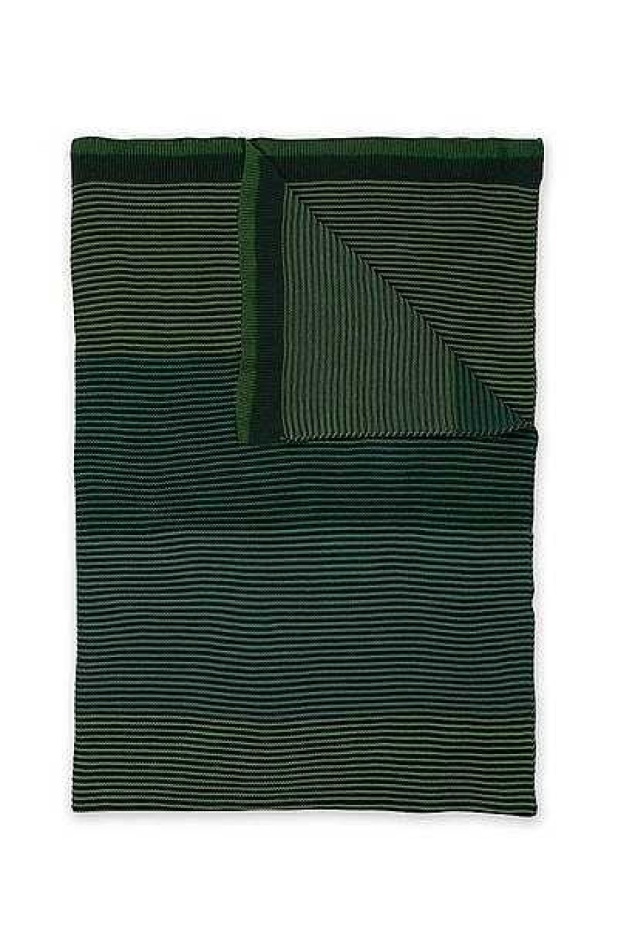 Pip Studio Throw Blockstripe Vert Courtepointe Et Throws