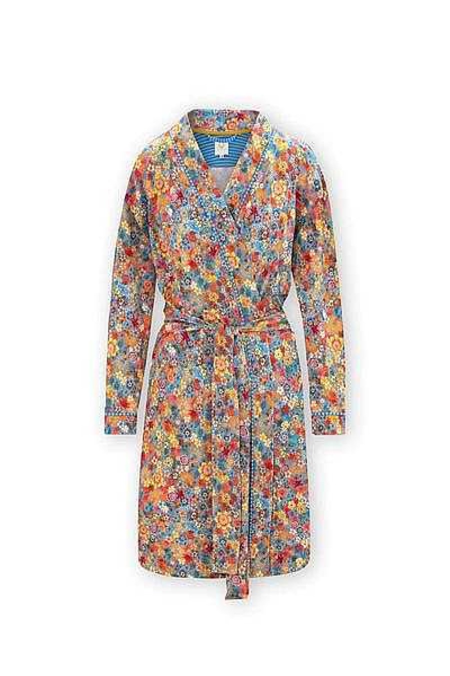 Pip Studio Kimono Tutti I Fiori Bleu Clair Nouveau Mode