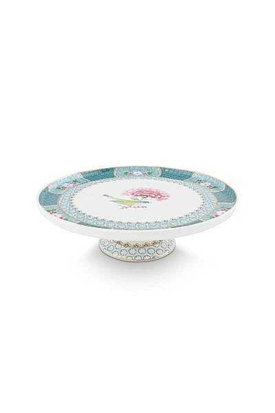 Pip Studio Plateau A Gateaux De Petit Taille Blushing Birds En Coloris Bleu 21Cm Tous Collections