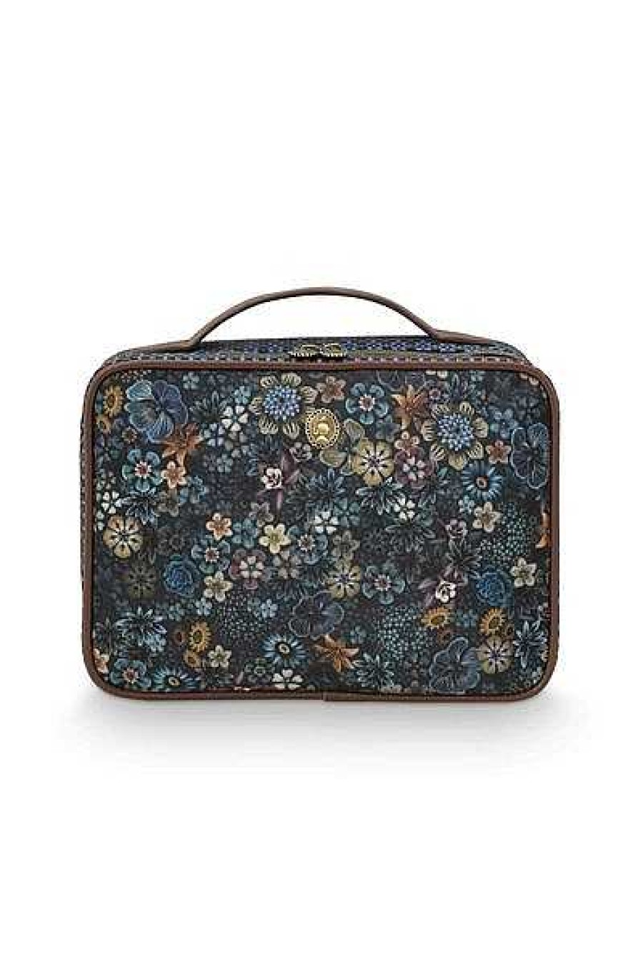 Pip Studio Trousse A Cosmetiques Combi Tutti I Fiori Bleu Trousses De Beaute