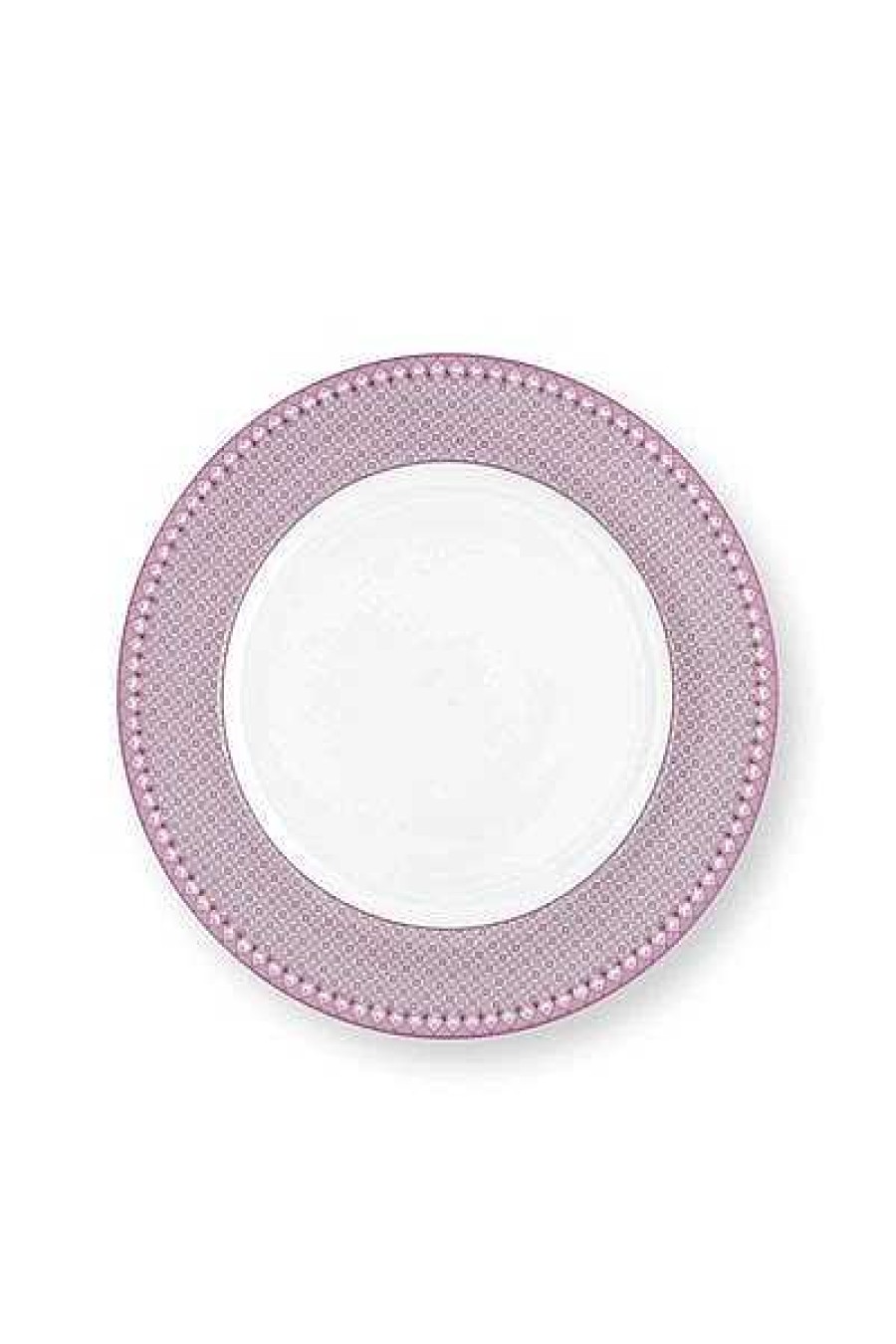 Pip Studio Lily & Lotus Assiette Plate Lilas 26.5Cm Nouveau Art De La Table