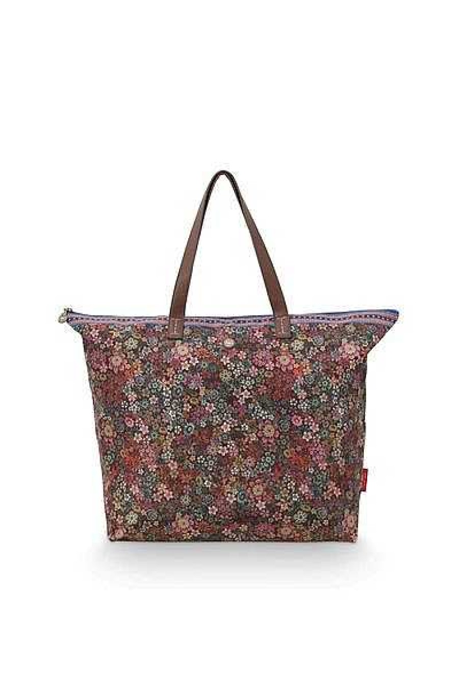 Pip Studio Sac Cabas Tutti I Fiori Rose Sacs Et Valises