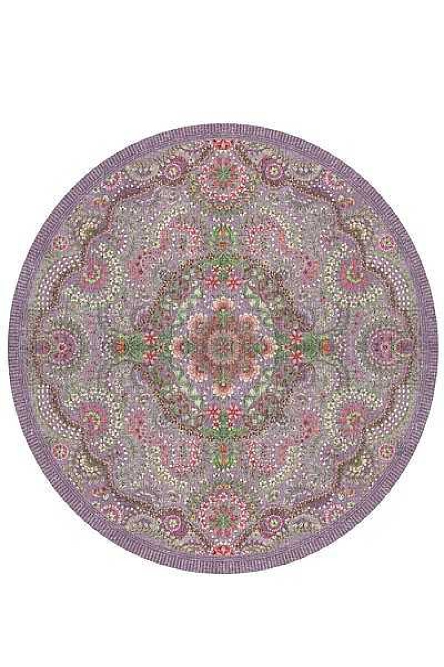 Pip Studio Tapis Rond Moon Delight By Pip Lilas Nouveau Maison