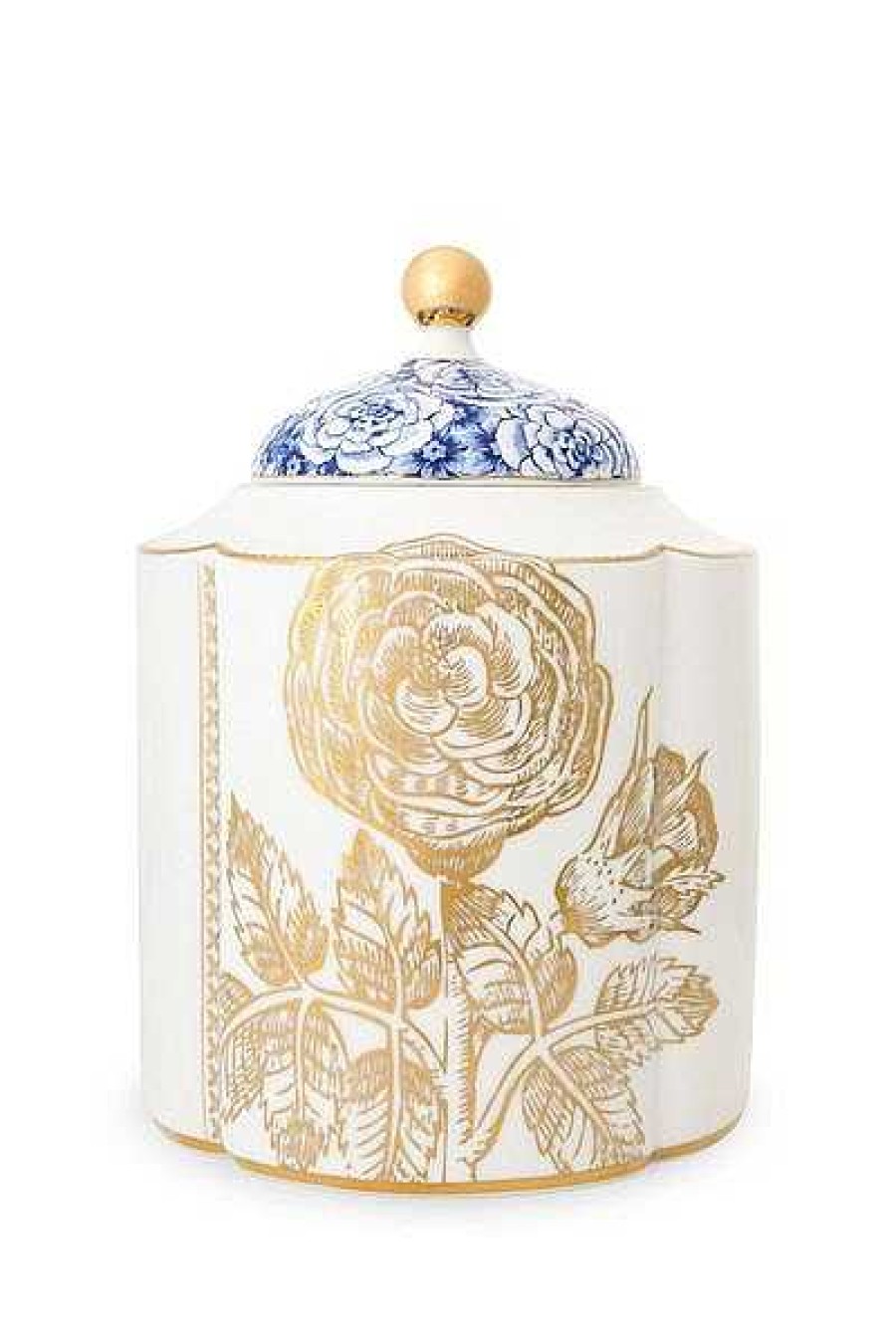 Pip Studio Pot De Stockage Royal White Tous Collections