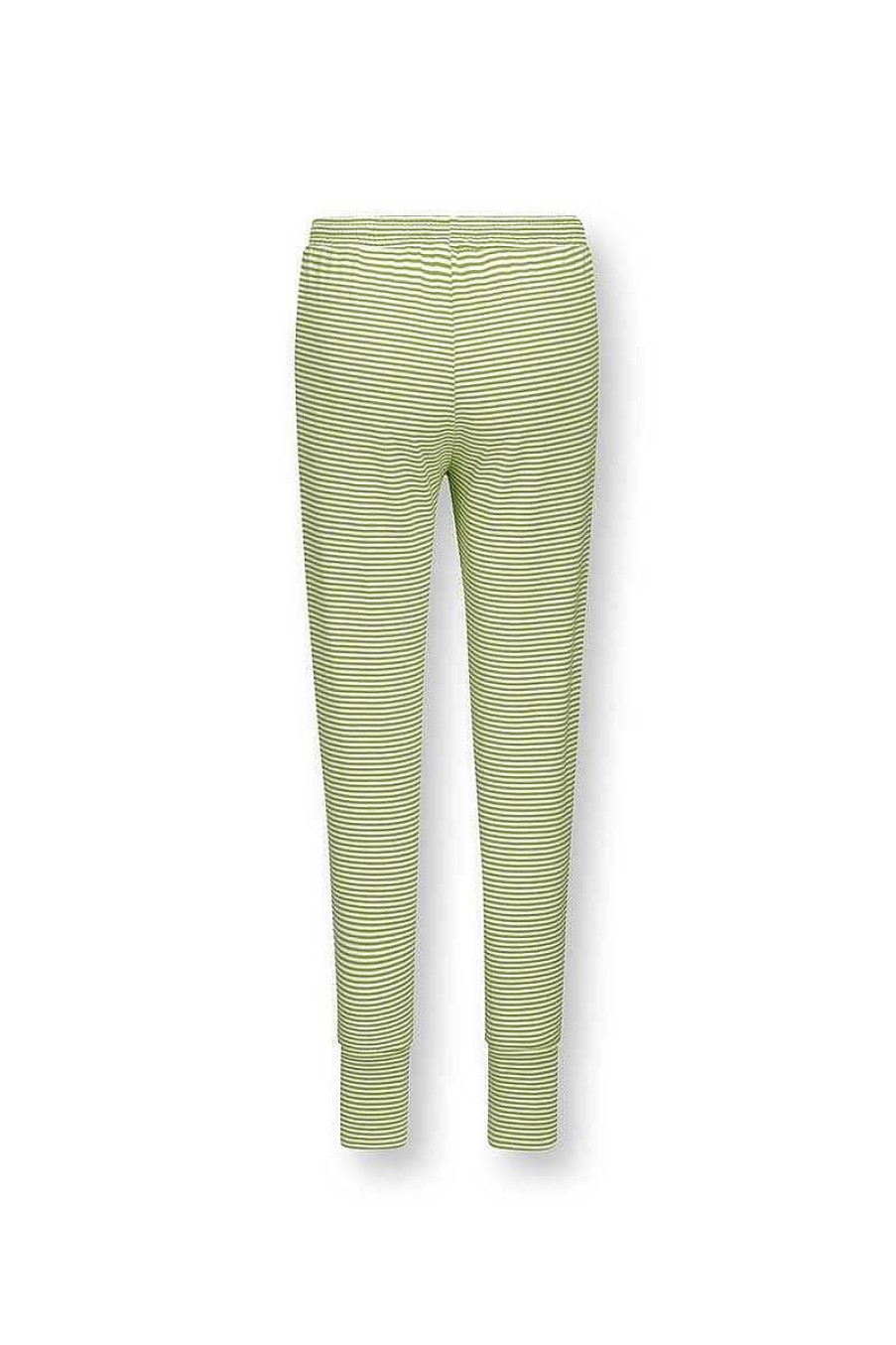 Pip Studio Pantalon Little Sumo Stripe En Coloris Vert Vif Pantalons