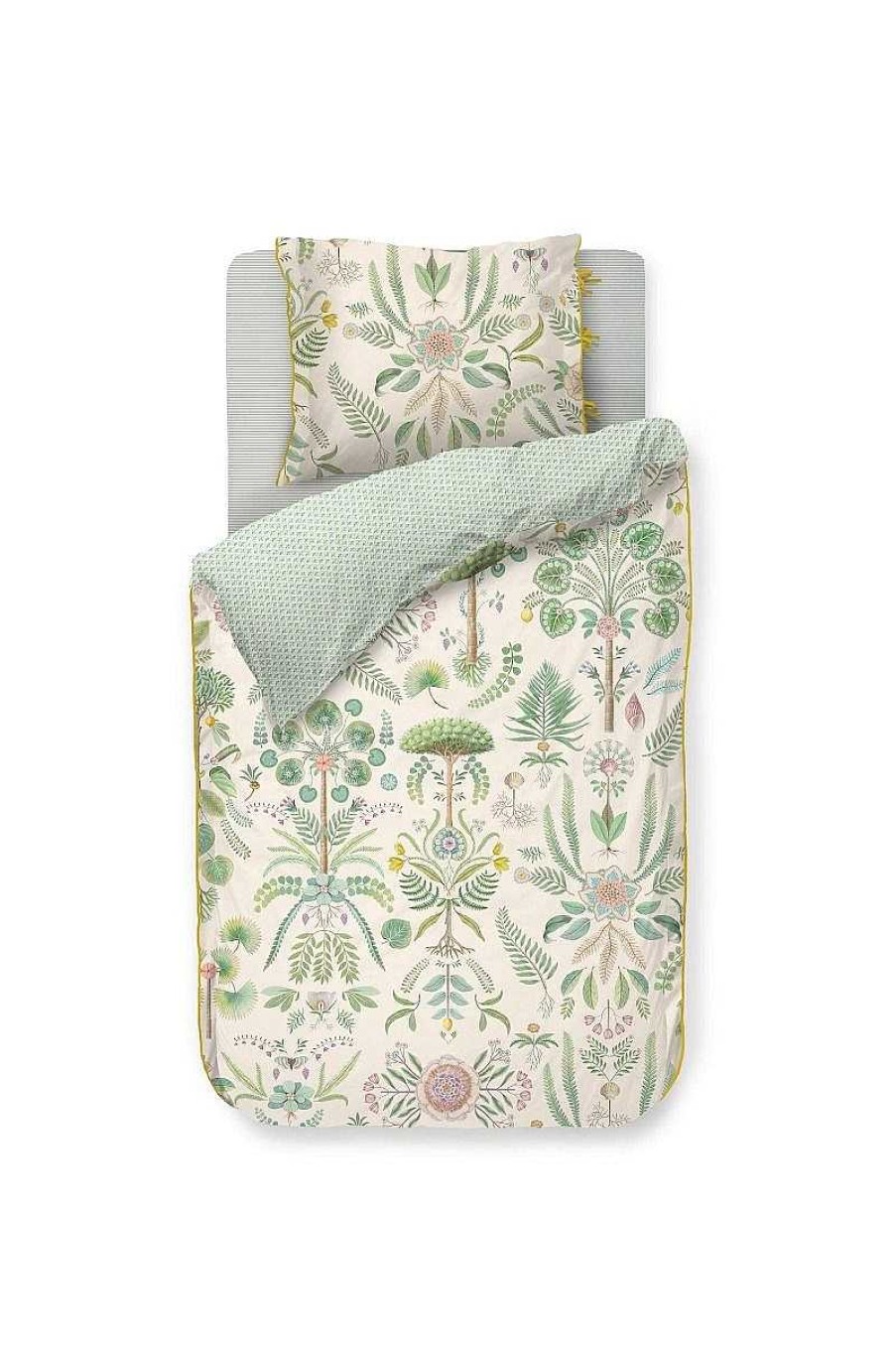 Pip Studio Housse De Couette Bamboleo Blanc Casse Nouveau Linge De Lit