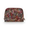 Pip Studio Trousse A Cosmetiques Triangulaire De Moyenne Taille Tutti I Fiori Rose Nouveau Linge De Bain