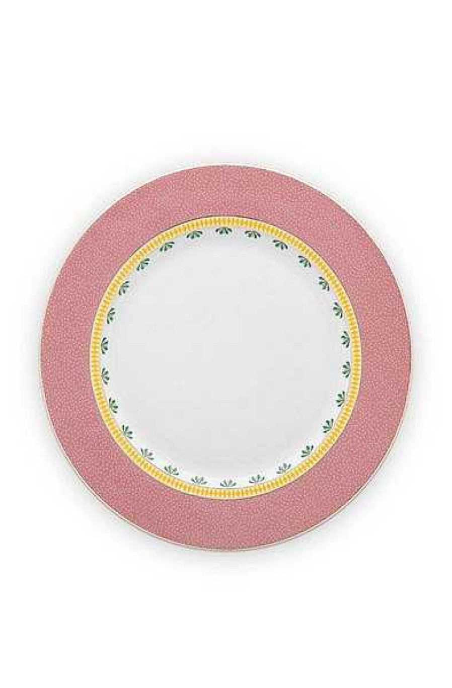 Pip Studio Assiette Plate La Majorelle Rosa 26.5Cm Tous Collections