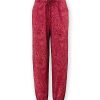 Pip Studio Pantalon De Joggings Casa Dei Fiori Framboise Nouveau Mode