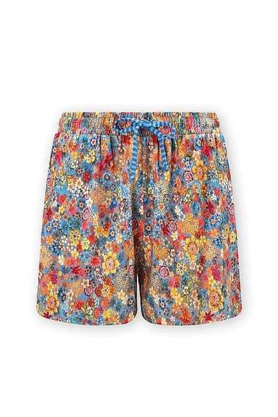 Pip Studio Short Tutti I Fiori Bleu Clair Nouveau Mode