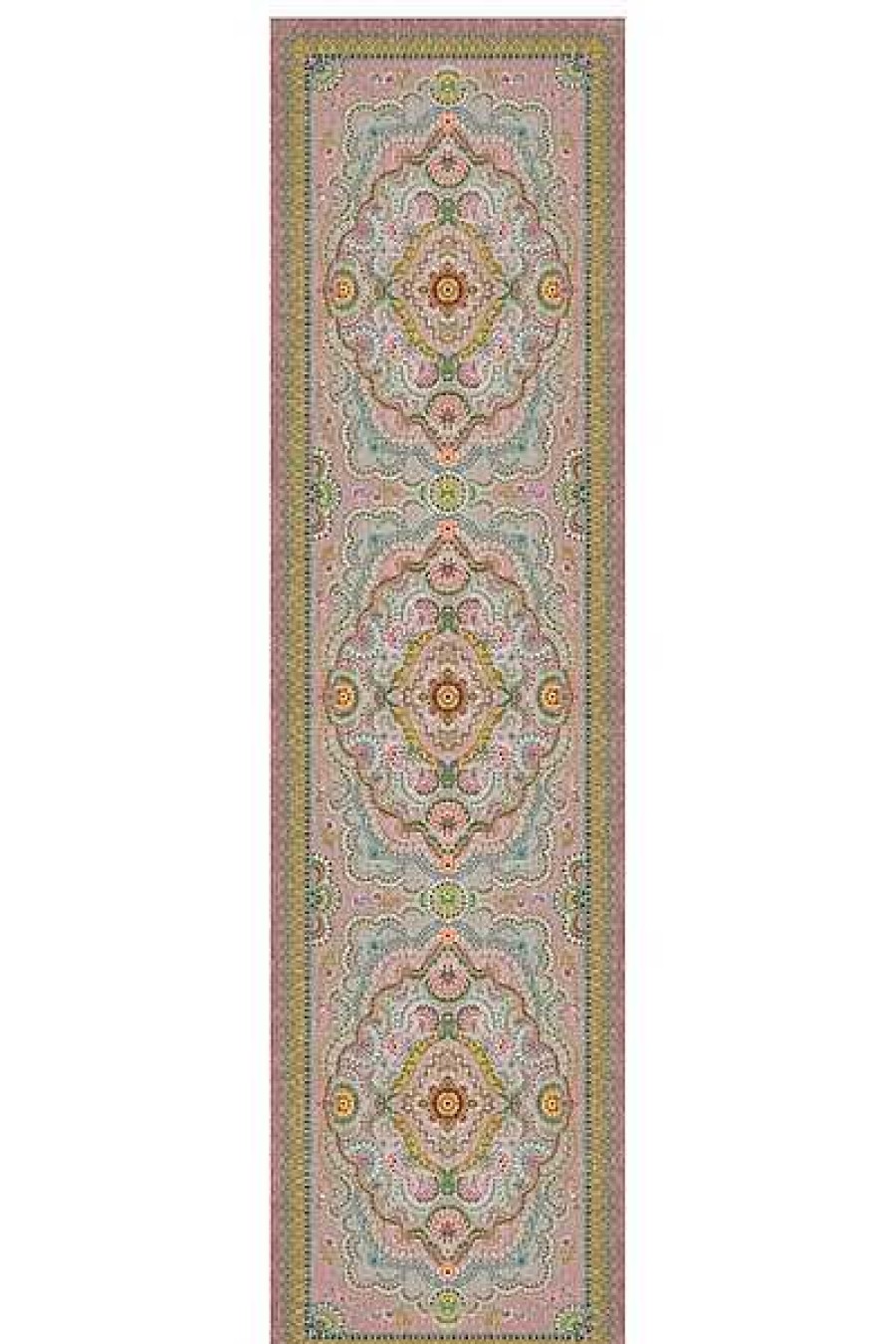 Pip Studio Tapis Coureur Majorelle Par Pip Pastel Rose Tapis De Couloir