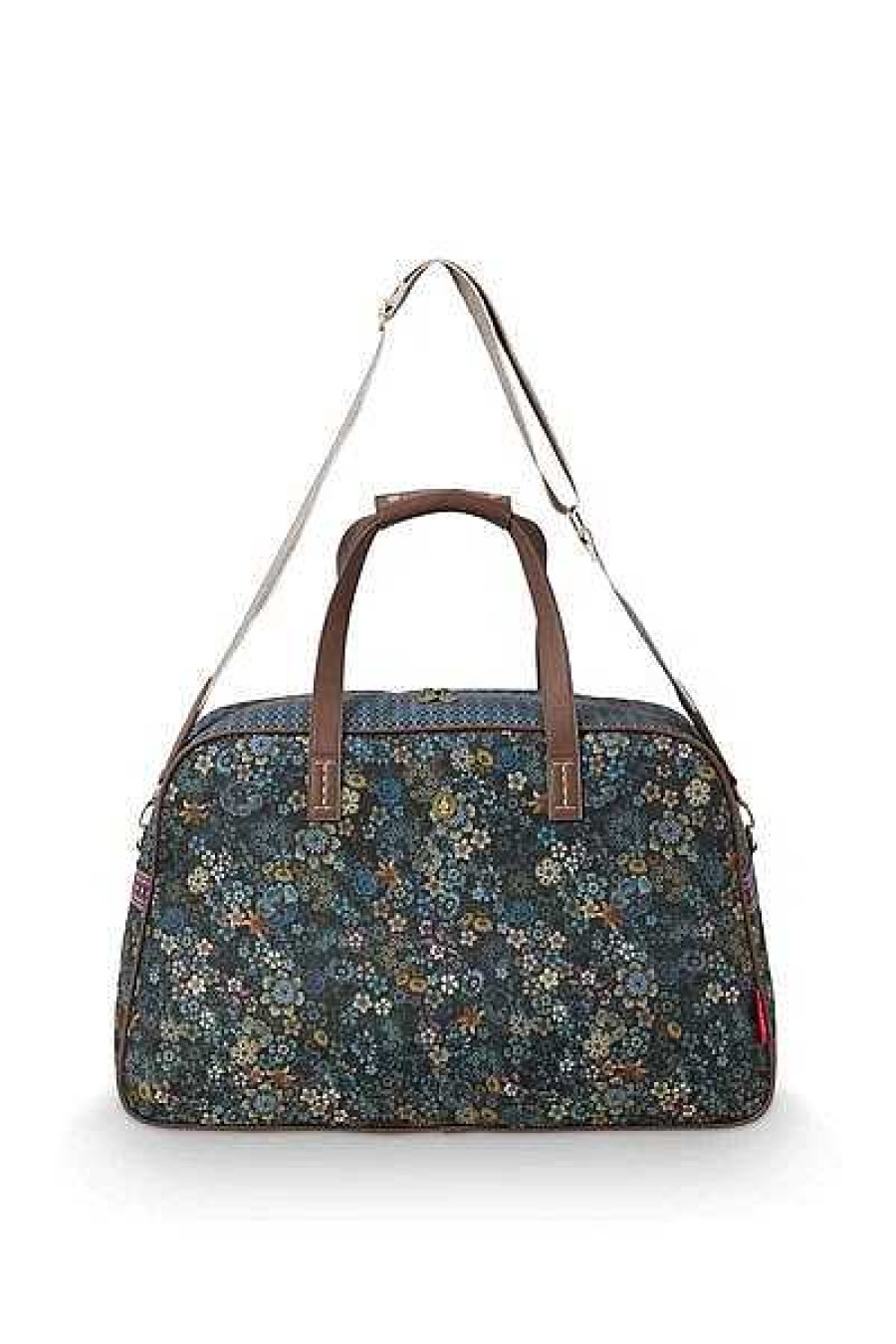 Pip Studio Sac Week-End Tutti I Fiori Bleu Sacs Et Valises