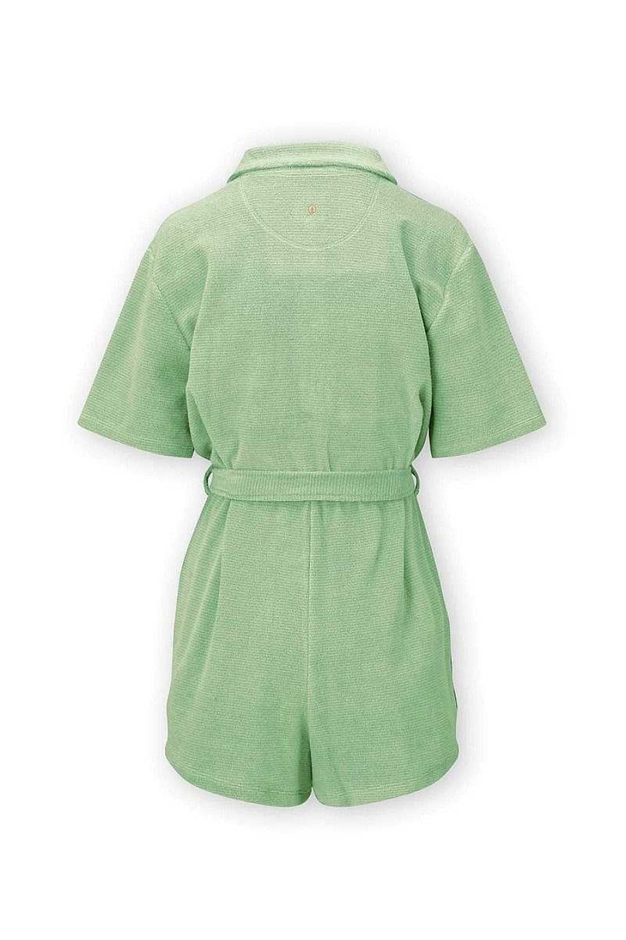 Pip Studio Jumpsuit Petite Sumo Stripe Vert Mode