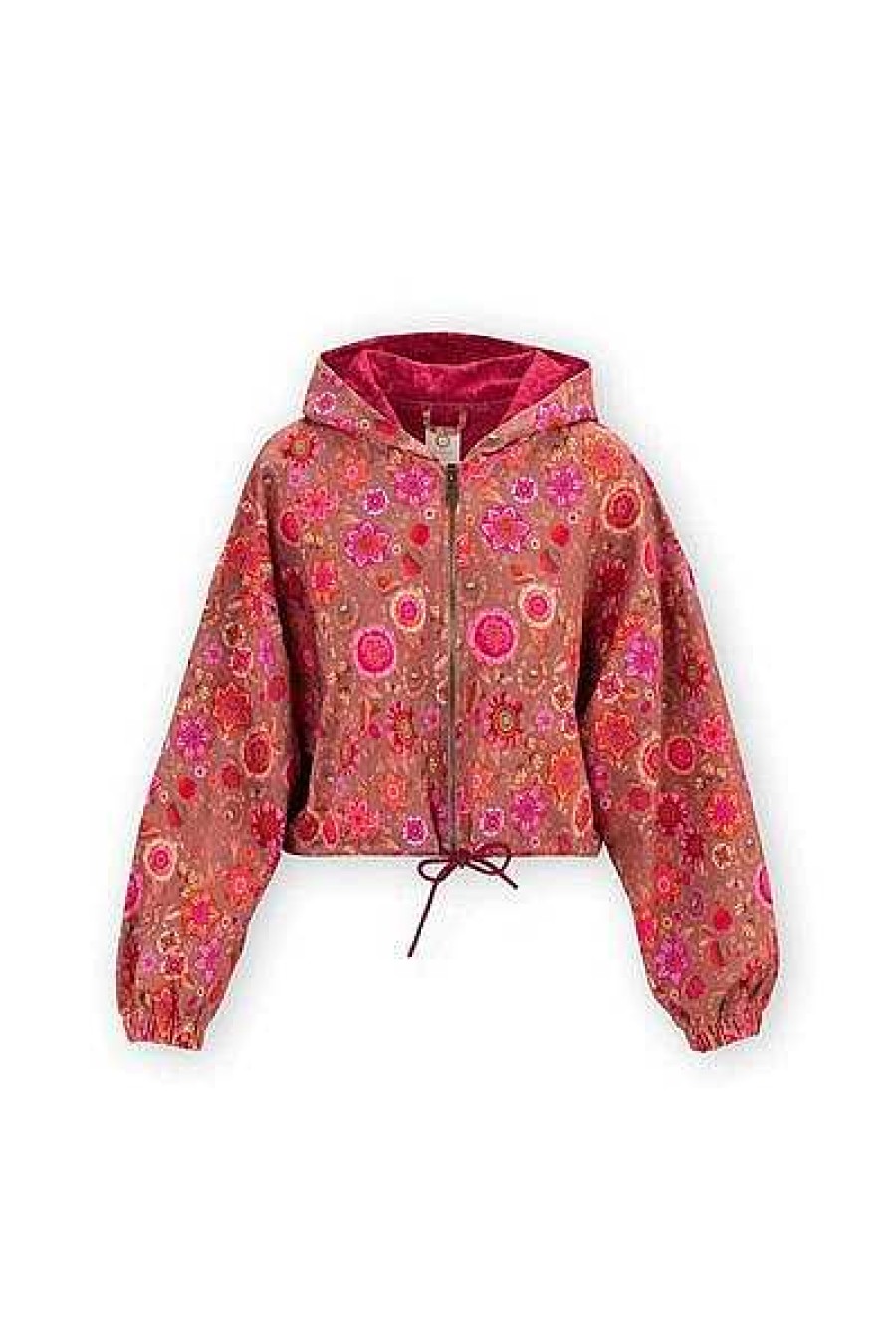 Pip Studio Veste Senorita Pip Rose Fonce Nouveau Mode