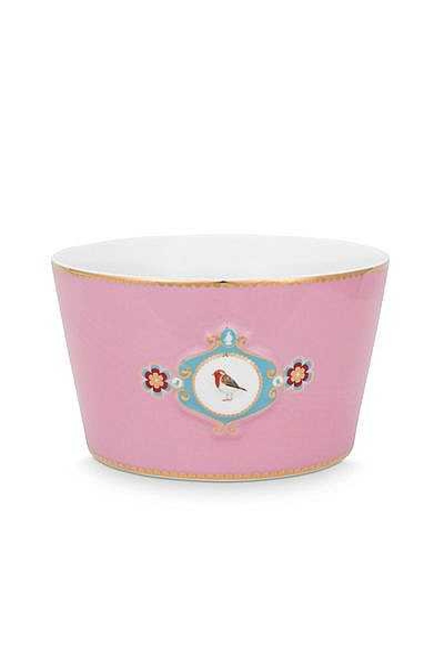 Pip Studio Bol Love Birds En Coloris Rose 15 Cm Tous Collections