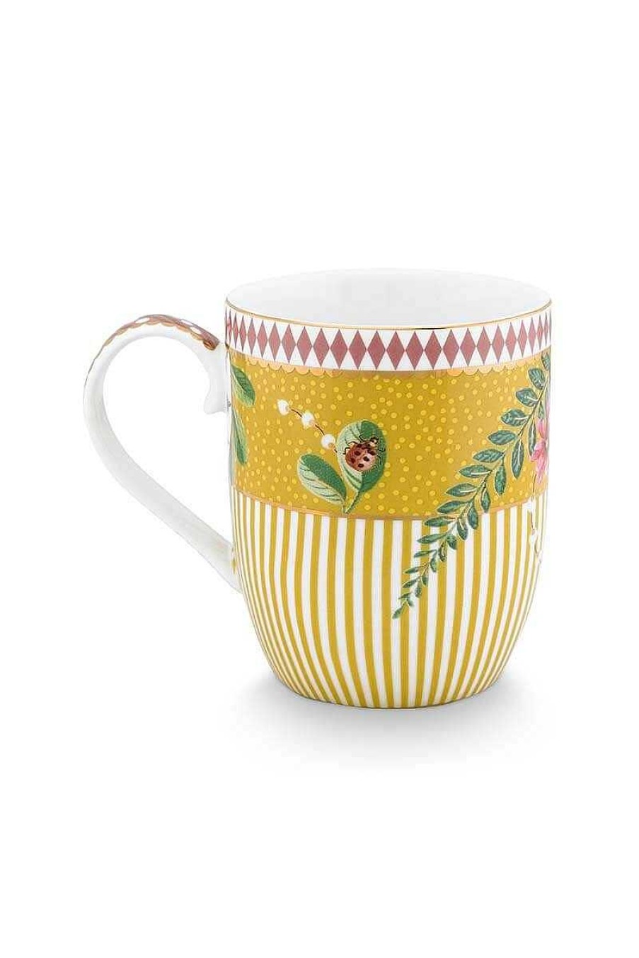 Pip Studio La Majorelle Lot De 2 Tasses A Cafe Petit Format Jaune Tous Collections