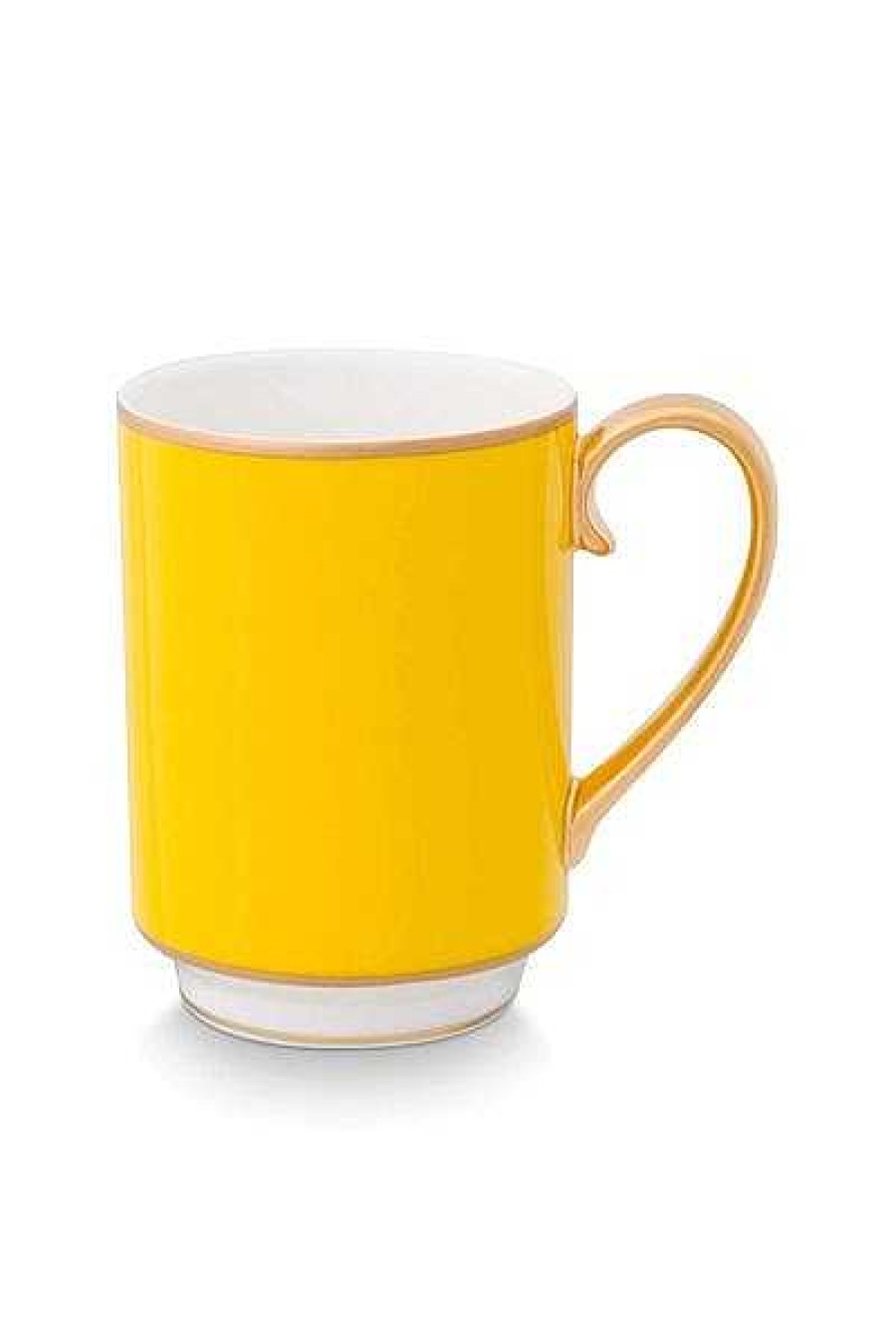 Pip Studio Pip Chique Tasse De Grande Taille Jaune 350Ml Nouveau Art De La Table