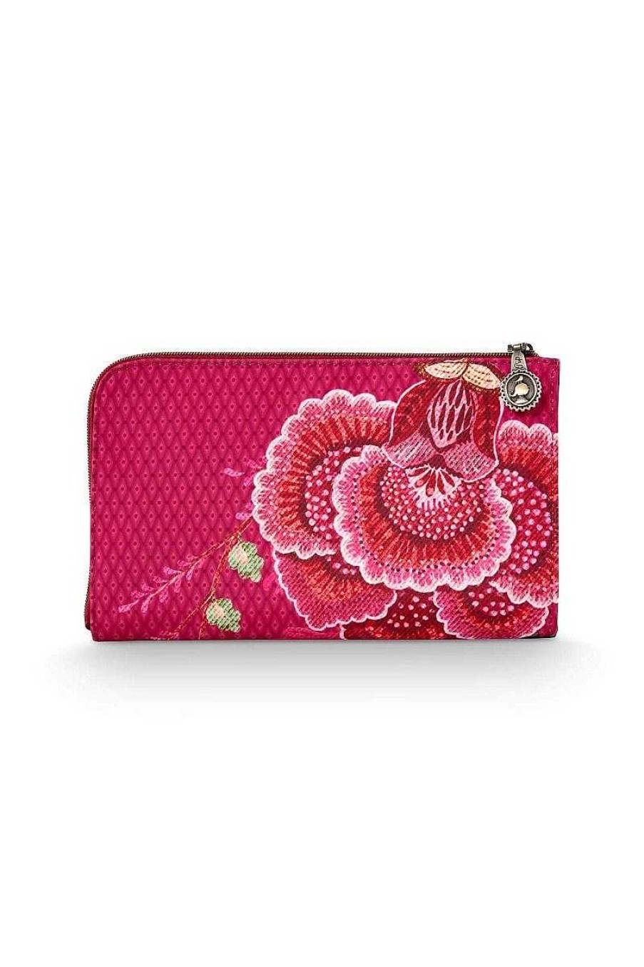 Pip Studio Trousse A Cosmetiques Zippee Cece Fiore Rose Nouveau Linge De Bain