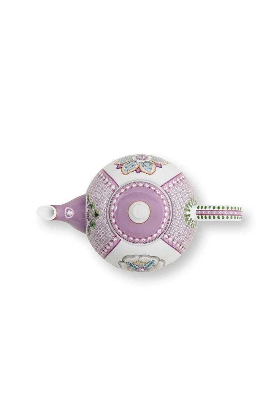 Pip Studio Lily & Lotus Theiere De Grande Lilas Nouveau Art De La Table