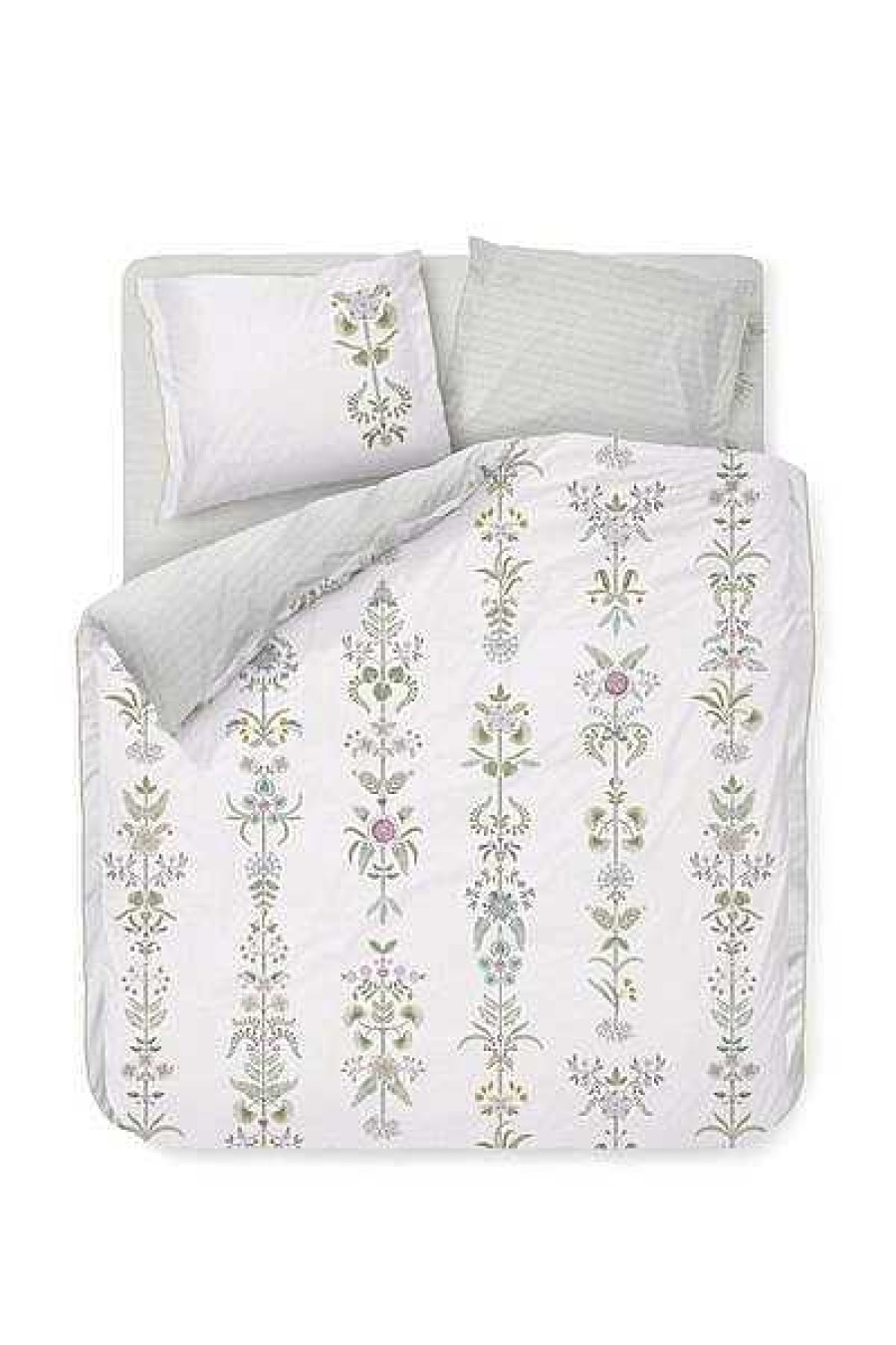 Pip Studio Housse De Couette Hiedra Blanc Casse Nouveau Linge De Lit