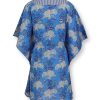 Pip Studio Tunique Flora Firenze En Coloris Bleu Cobalt Tenue De Plage