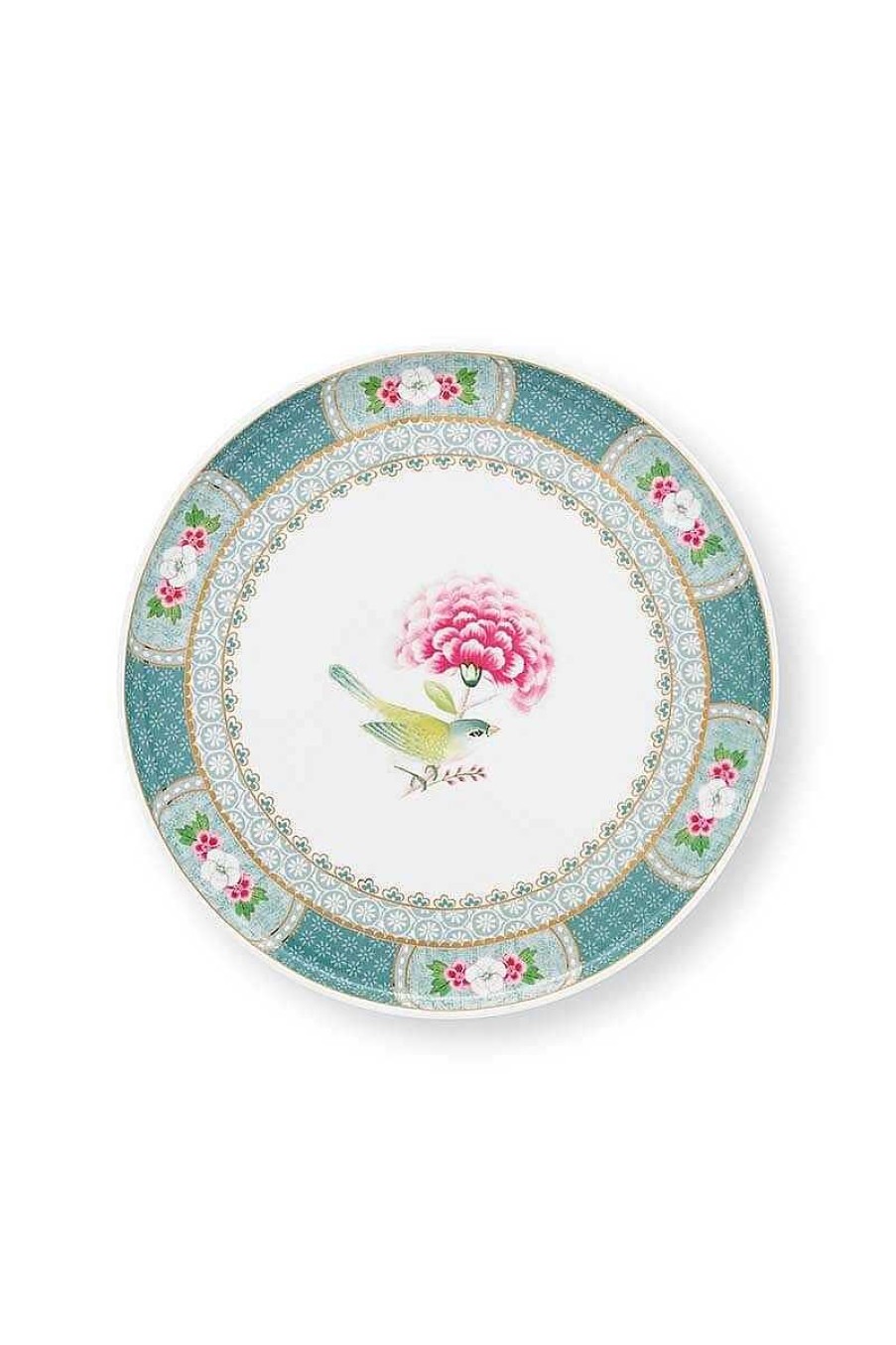 Pip Studio Plateau A Gateaux De Petit Taille Blushing Birds En Coloris Bleu 21Cm Tous Collections