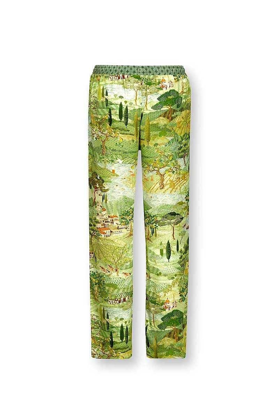 Pip Studio Pantalon Toscana En Coloris Vert Pantalons