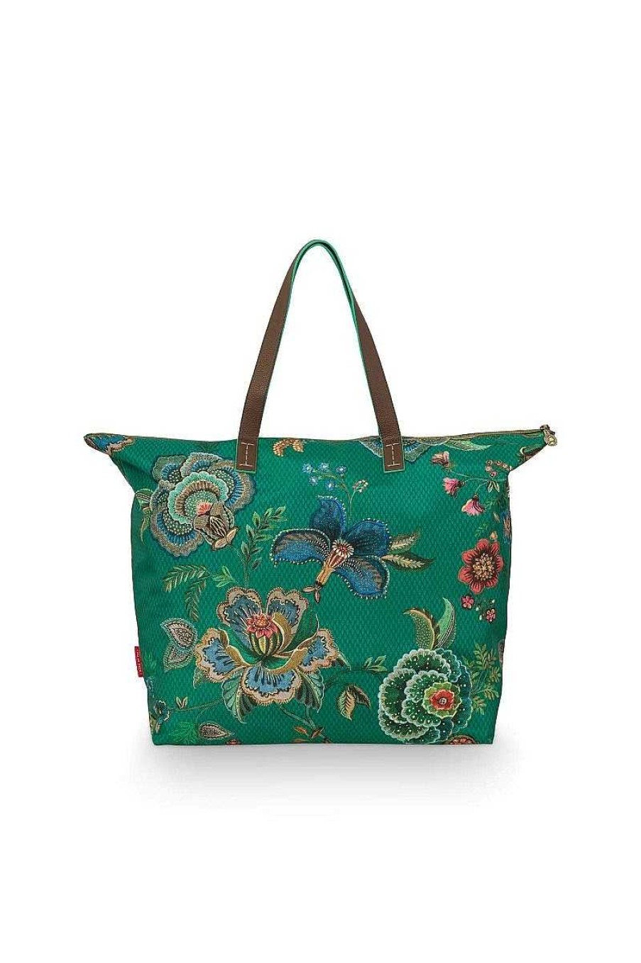 Pip Studio Sac Cabas Cece Fiore Vert Sacs Et Valises