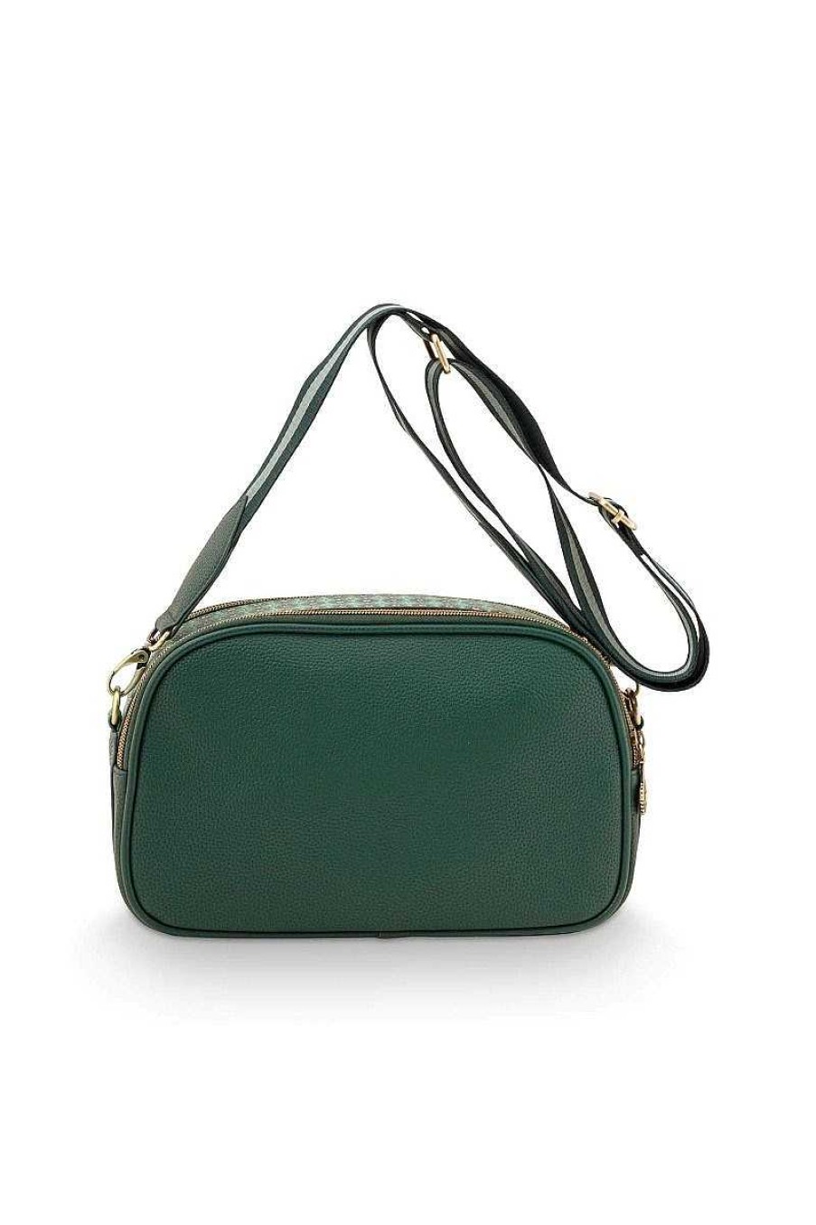 Pip Studio Sac Bandouliere Uni Vert Sacs Et Valises