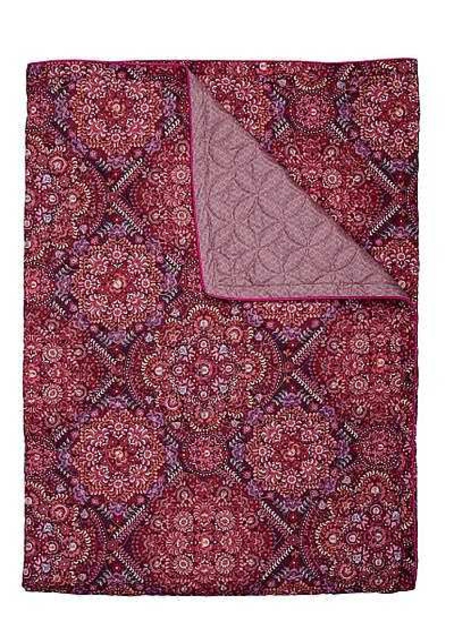 Pip Studio Courtepointe Il Mosaico Rouge Fonce Courtepointe Et Throws