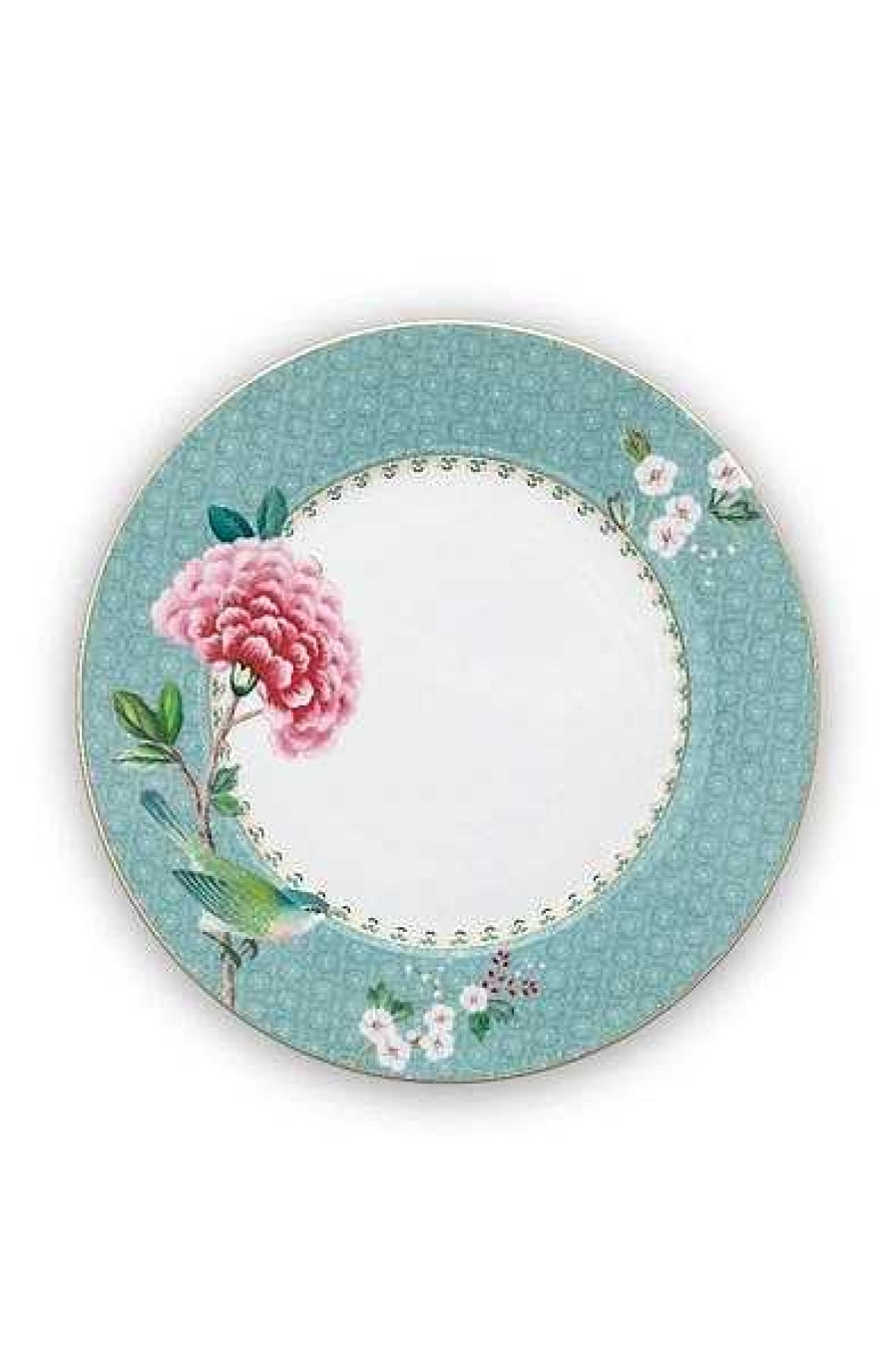 Pip Studio Assiette A Petit-Dejeuner Blushing Birds En Coloris Bleu 21 Cm Tous Collections