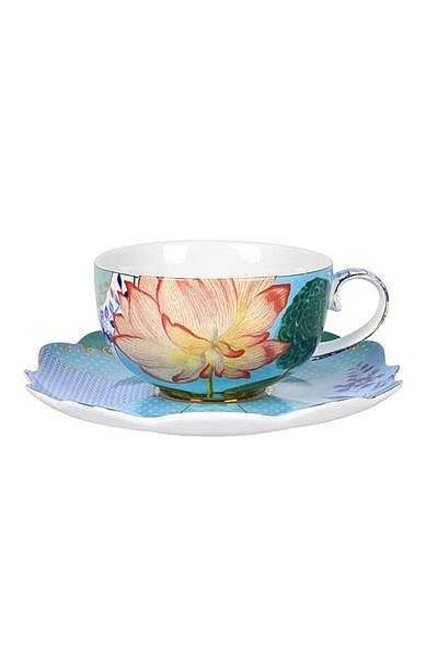 Pip Studio Royal Multi Tasse Et Soucoupe A Cappuccino Tous Collections