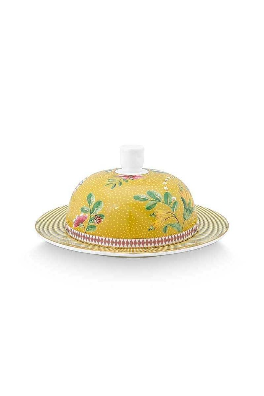 Pip Studio Beurrier Rond La Majorelle En Coloris Jaune Tous Collections