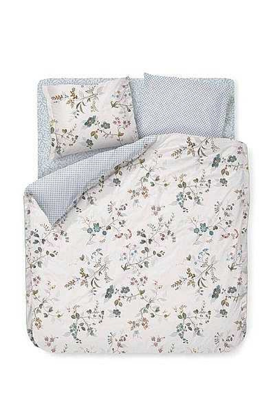 Pip Studio Housse De Couette Kawai Flower En Coloris Blanc Linge De Lit