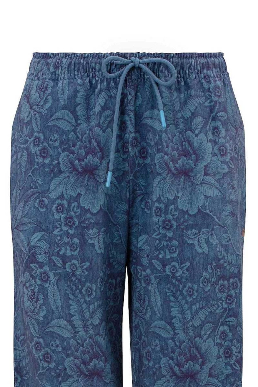 Pip Studio Pantalon De Joggings Casa Dei Fiori Bleu Nouveau Mode