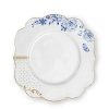 Pip Studio Assiette A Petit-Dejeuner Royal White Points Dores 23,5 Cm Tous Collections