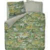 Pip Studio Housse De Couette Toscana En Coloris Vert Linge De Lit