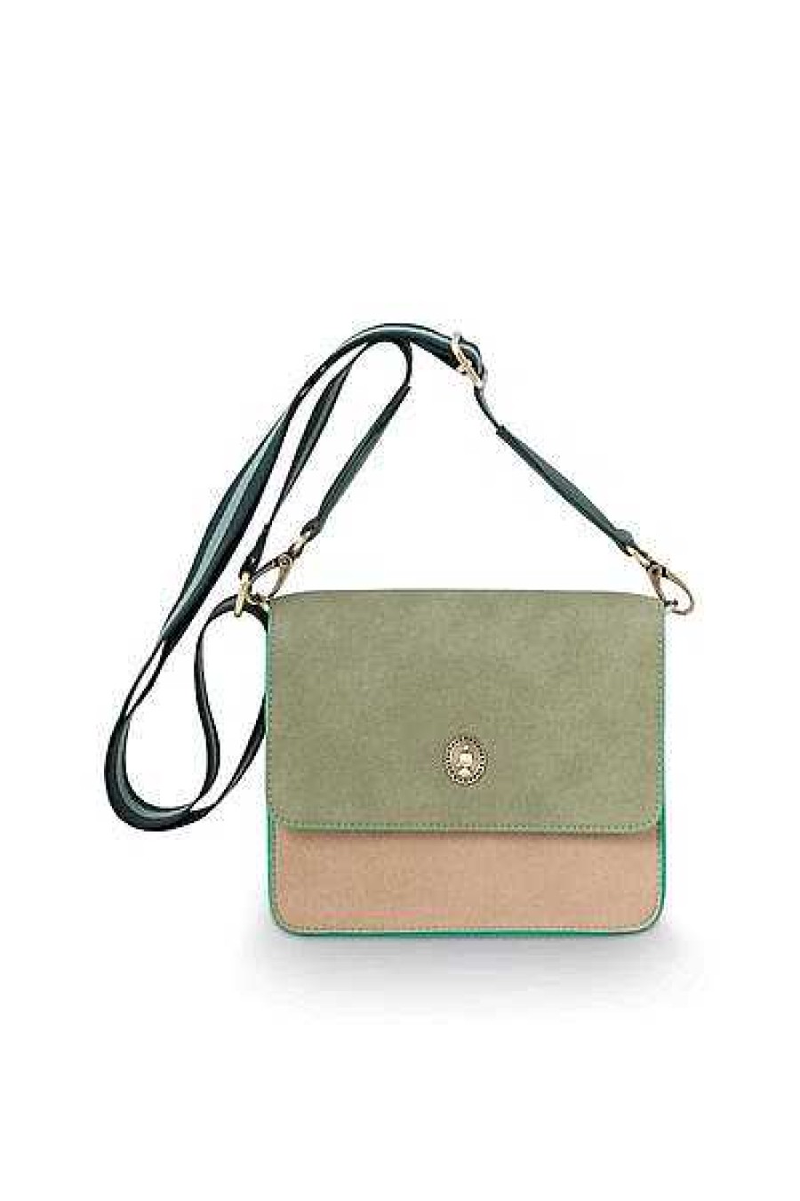 Pip Studio Sac Bandouliere Petite Uni Vert Sacs Et Valises