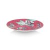 Pip Studio Assiette A Petit Four Flower Festival Rose Fonce 12Cm Tous Collections