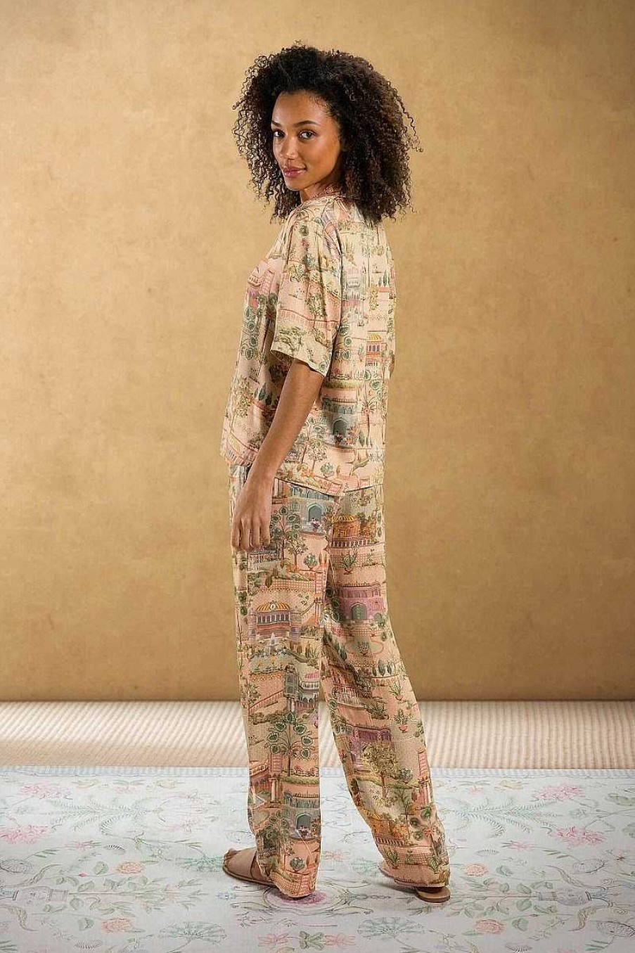 Pip Studio Pantalon Droit Alcazar Multicolore Pantalons