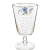 Pip Studio Verre A Eau Bas Royal Points Dores Tous Collections