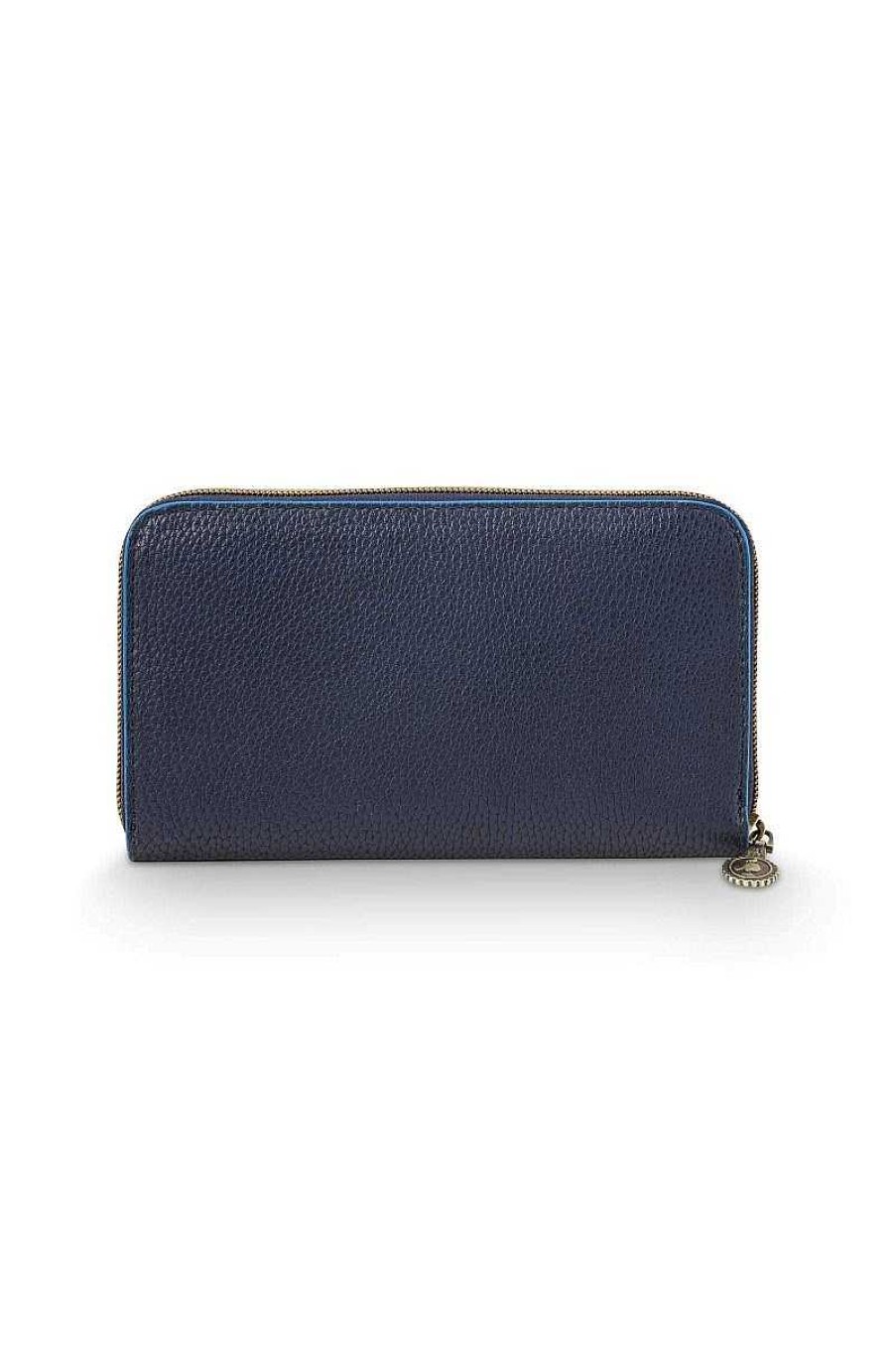 Pip Studio Portefeuille Pochette Uni Bleu Sacs Et Valises